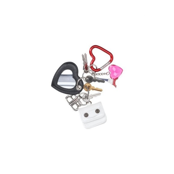 Balenciaga Multicolor Charm Keychain With Carabiner - NWT - Picture 1 of 3